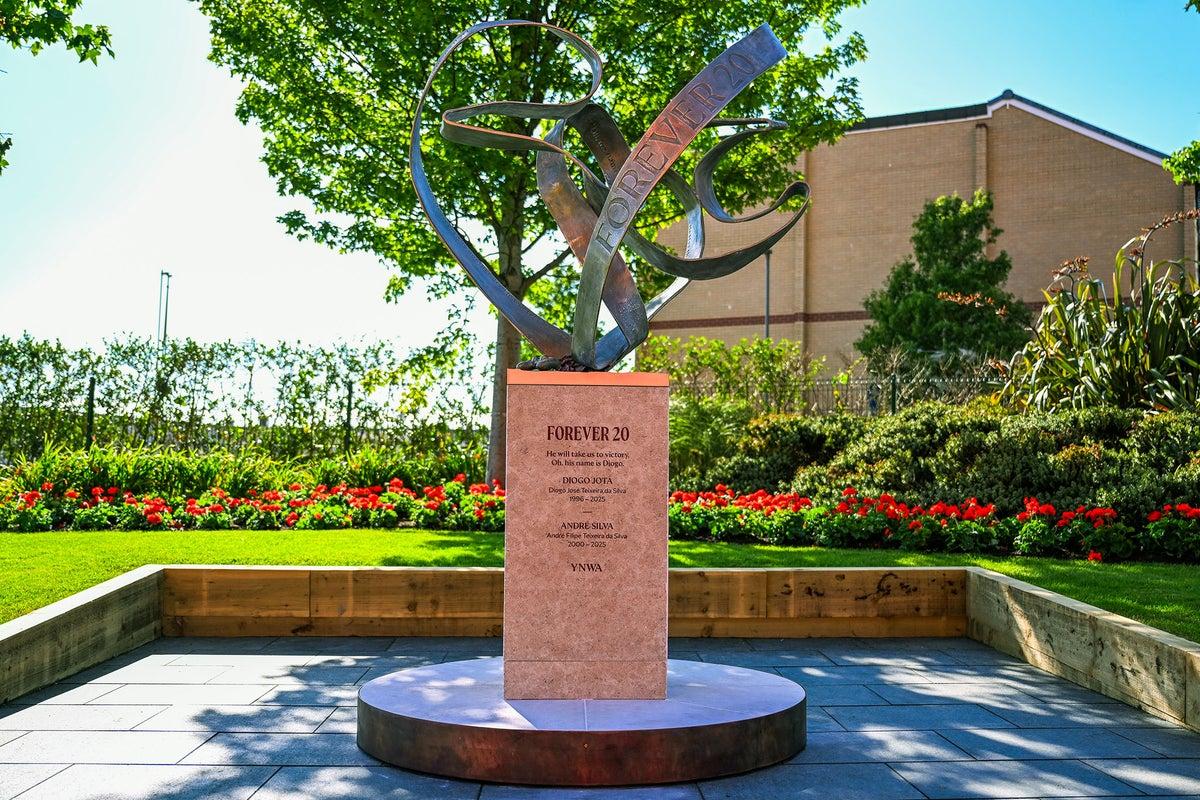 Liverpool Unveil Permanent Memorial to Diogo Jota and His Brother at Anfield