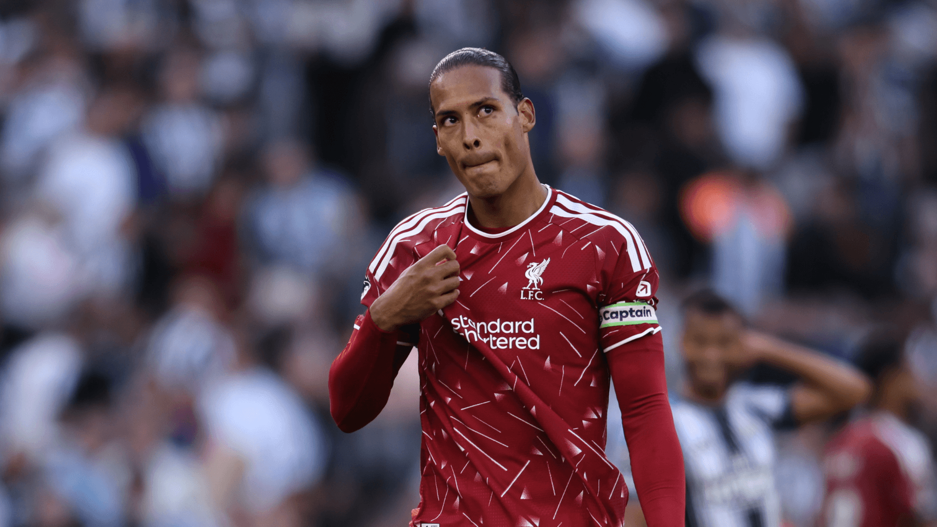 Van Dijk wants 'reaction', not panic, in Liverpool