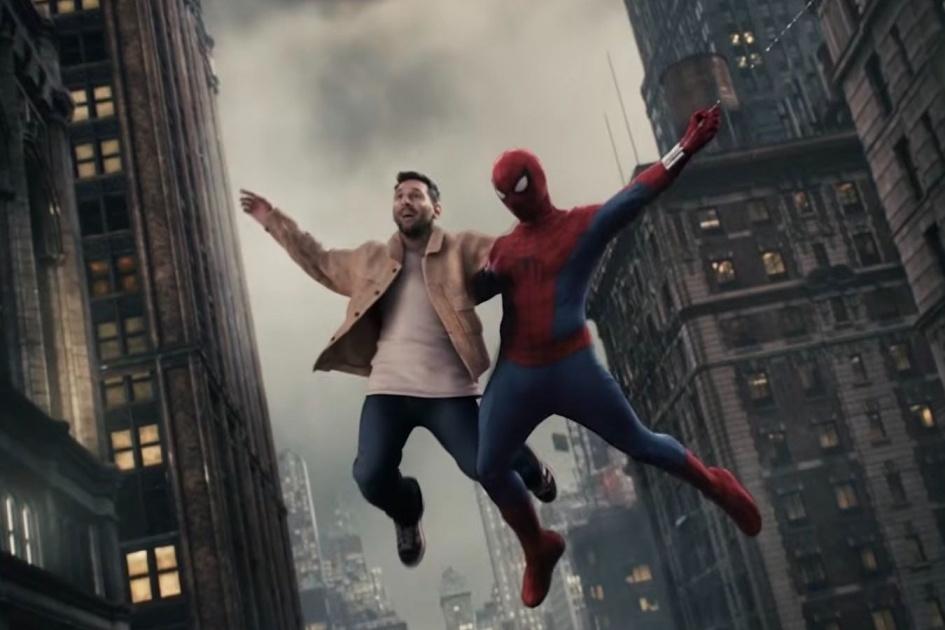 Lionel Messi, Spider-Man Reklamında Peter Parker ile Bir Araya Geldi